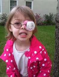Courtesy of Michelle Horne. Emme started wearing a patch to help correct a lazy eye in April. &quot;She picked out pink with the little mouse on it,&quot; said her ... - tdy-120426-emme-eye-patch.grid-3x2