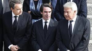 Resultado de imagen de imagenes del para felipe, aznar, zapatero