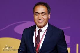 مهدی مهدوی‌کیا نماینده شیک فوتبال ایران در مراسم افتتاحیه جام‌جهانی +عکس