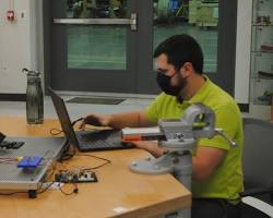 Church Farm School technology lab robotics，AI 生成