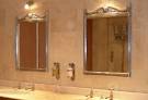 Traditional bathroom mirror