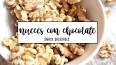 Video de leche chocolate azúcar nueces