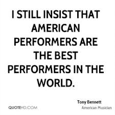 Tony Bennett Quotes | QuoteHD via Relatably.com