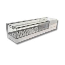 Vitrina para Sushi Sobre mostrador refrigerada 1.80 mts. – AZERO