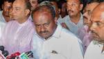 Kumaraswamy meet Congress leaders Sonia,