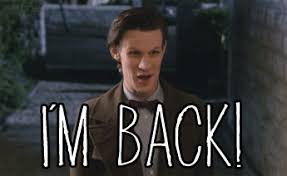 Image result for i'm back