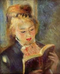 Pierre-<b>Auguste Renoir</b>: Lesendes Mädchen - pierre-auguste-renoir-lesendes-maedchen-08244