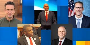 Which Republican candidate will advance in race to replace Governor Reynolds?