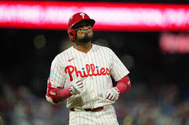 Phillies’ Luis Arraez leaves game with left ankle sprain
