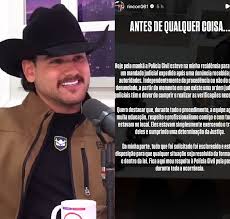César Rincon é detido em operação da Polícia Civil em Rancho de Santa Catarina
