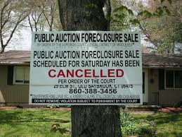 Image result for picture with sign foreclosure cancelled