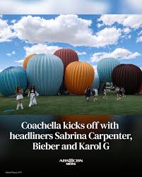 The party in the California desert for the highly anticipated Coachella festival has officially started, featuring a stellar lineup. Link to full story in the comment section.