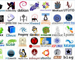 Ubuntu Linux ディストリビューションの画像