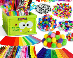 Image of arts and crafts supplies