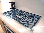 Kitchen stove top