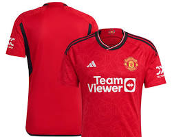 Image of Manchester United's red jersey