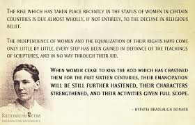 Quotes by Hypatia Bradlaugh Bonner @ Like Success via Relatably.com