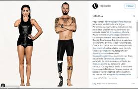 Image result for brazilian vogue paralympics