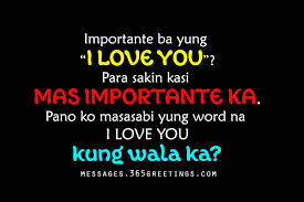 Tagalog Love Quotes for Him Messages, Greetings and Wishes ... via Relatably.com