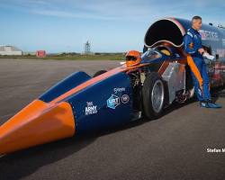 Image of Bloodhound SSC car