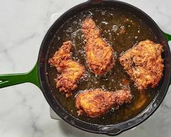 Image of Frying chicken