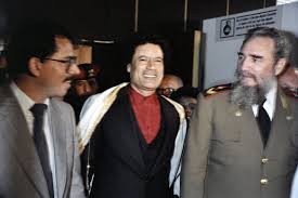 Resultado de imagen de gaddafi giving billions