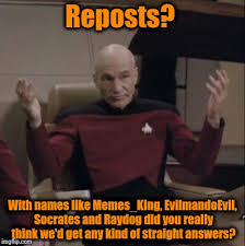 The Starship Enterprise comes to the planet Meme in the ImgFlip ... via Relatably.com