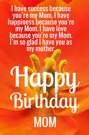 Cute Quotes To Tell Your Mom On Her Birthday - cute quotes for ... via Relatably.com
