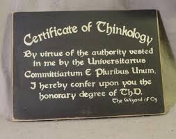 Image result for doctor of thinkology