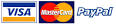 Image result for paypal logo visa mastercard