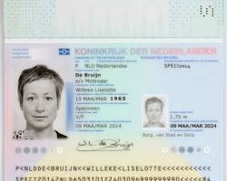 Image of Netherlands passport
