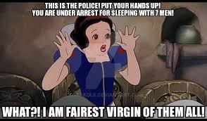 Snow White meme: Snow White gets Arrested by kotakole on DeviantArt via Relatably.com