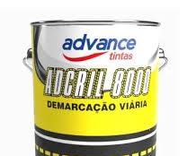 Imagem de Tinta Amarela para Demarcação Viária 3,6L Adcril 8000 Advance