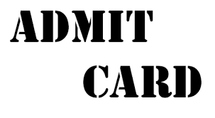 Image result for admit card image