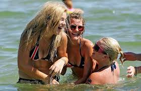 Image result for egyptian girls at the beach