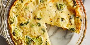 Crustless Broccoli-Cheddar Quiche Recipe | EatingWell