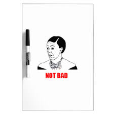 Obama Not Bad Meme Gifts - T-Shirts, Art, Posters &amp; Other Gift ... via Relatably.com