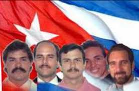 Los Cinco Héroes cubanos.