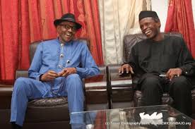 Image result for picture of buhari and osinbajo