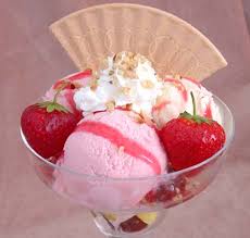 Resultado de imagen de ice cream sundae recipe strawberry
