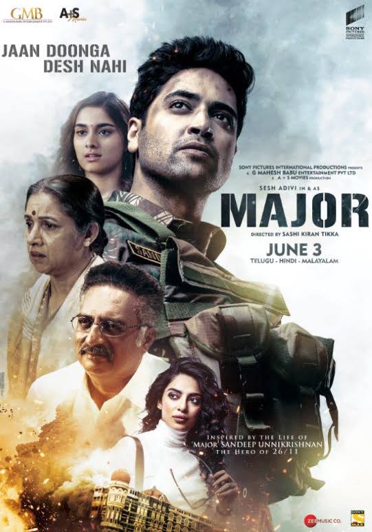 Download Major (2022) Hindi Full Movie WEB-DL 480p | 720p | 1080p