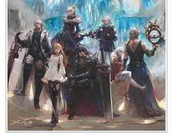 Image of Final Fantasy XIV game poster