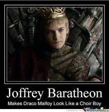King Joffrey Memes. Best Collection of Funny King Joffrey Pictures via Relatably.com