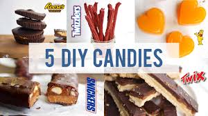 5 DIY Candy Recipes - Fablunch