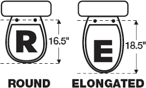 Image result for toilet seat measurements