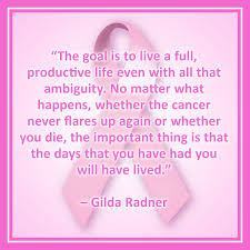 11 Inspirational Breast Cancer Quotes - Chamberlain Nursing Blog via Relatably.com