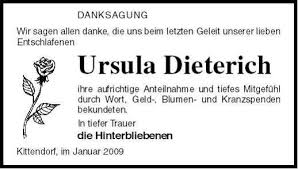 Ursula Dieterich | Nordkurier Anzeigen