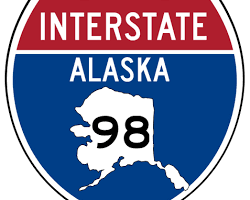 Image of Interstate 98 (I98) Alaska