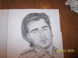 Colin Farrell Drawing by Michael Hild - Colin Farrell Fine Art Prints and Posters for Sale - colin-farrell-michael-hild