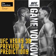 Gane vs. Volkov | UFC Vegas 30 | The Breakdown